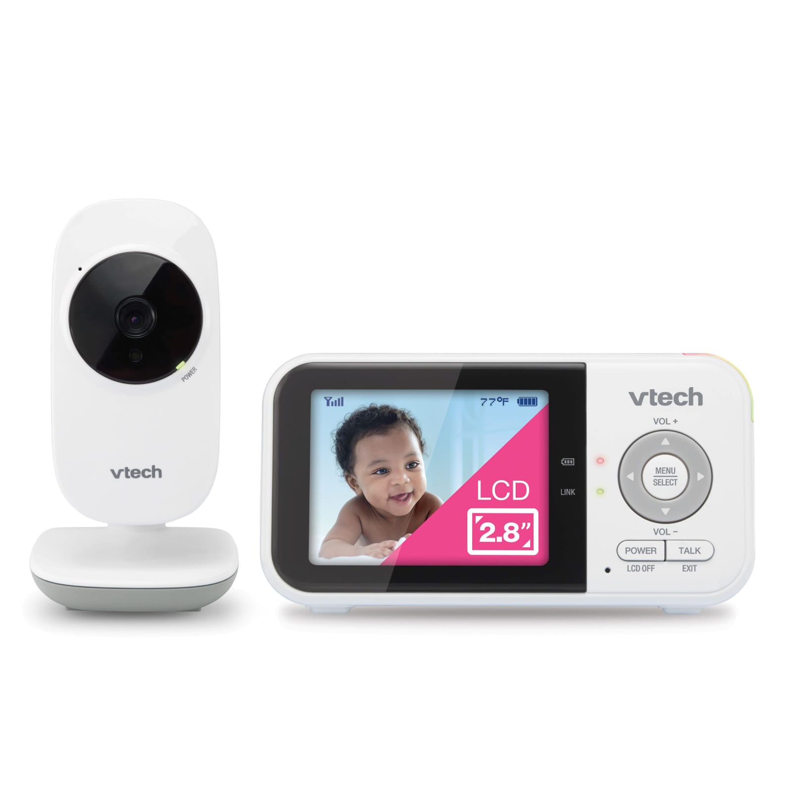 Video Baby Monitor with 2.8" Screen